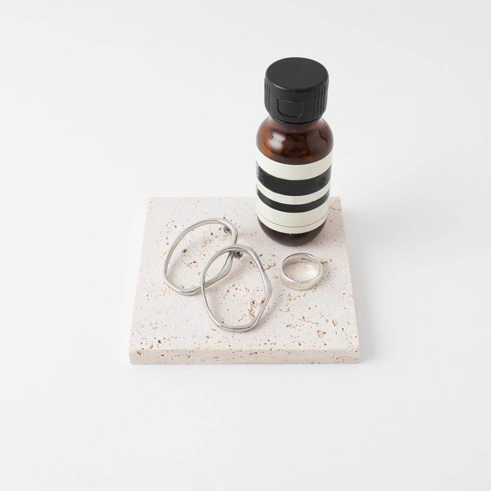 stone accessory plate square