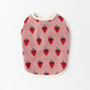 Strawberry knit vest jacket