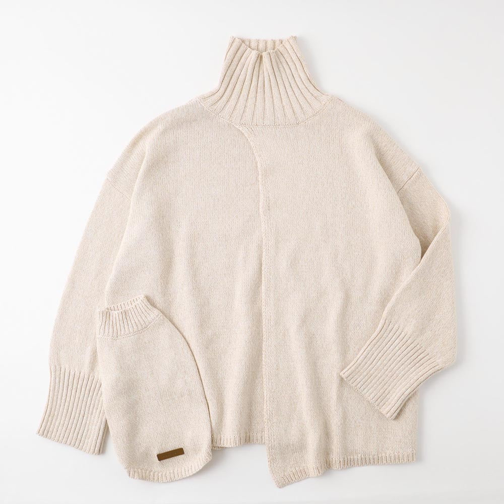 [Link Corde SET] Cashmere cotton mix knit