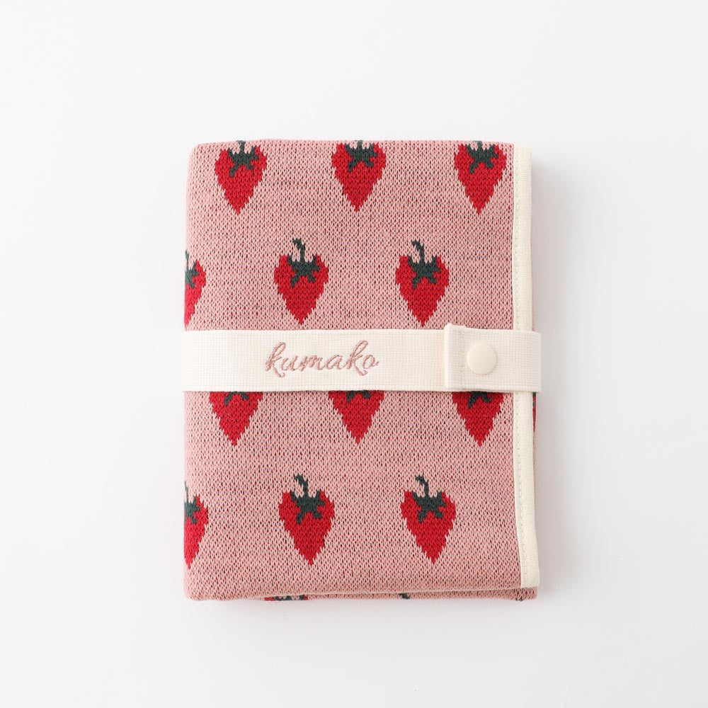 Strawberry cafe mat [Compatible with name embroidery]