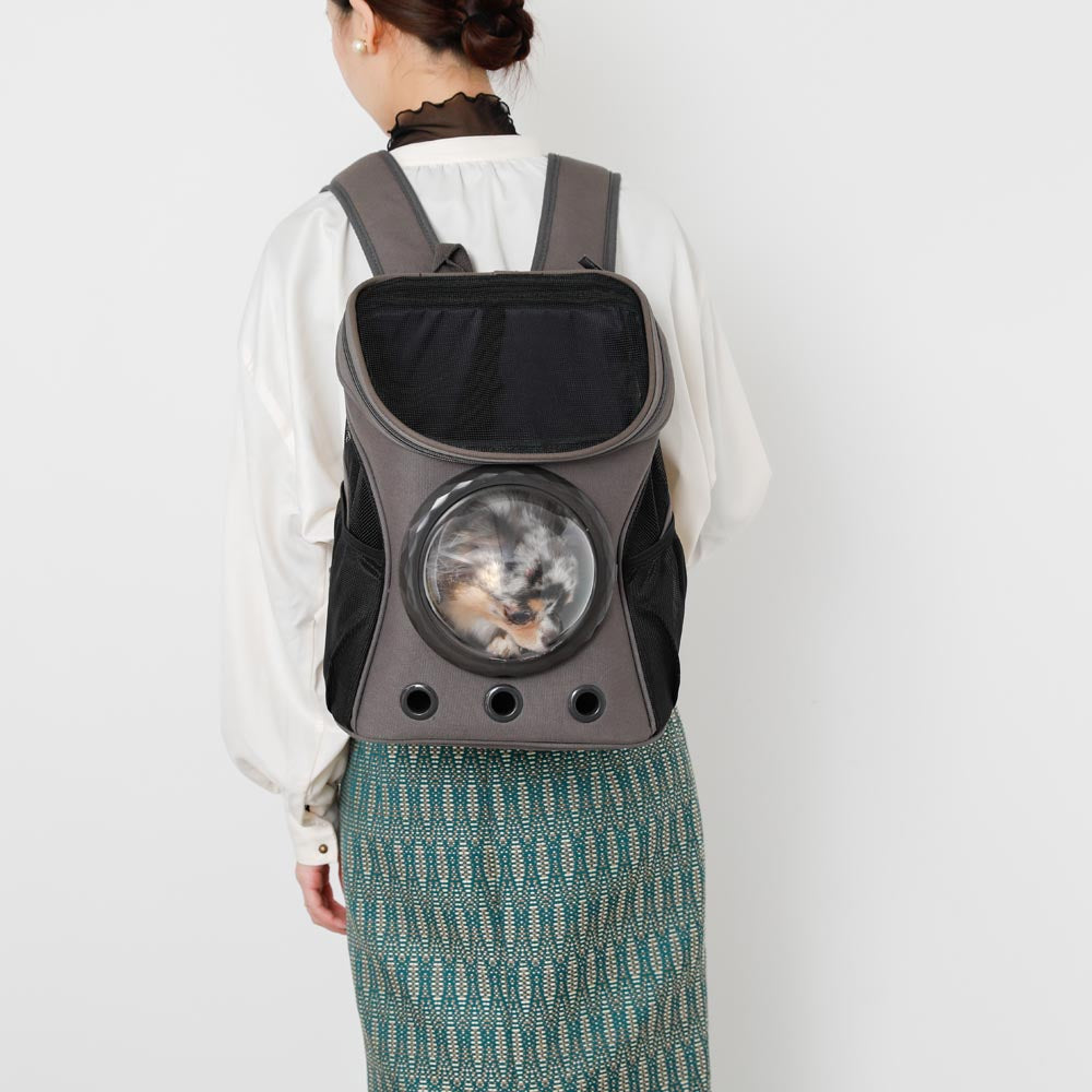 スペースカプセルペットバックパック