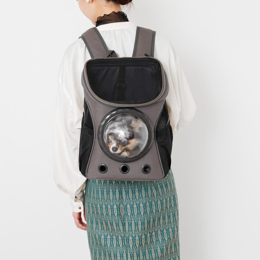 スペースカプセルペットバックパック