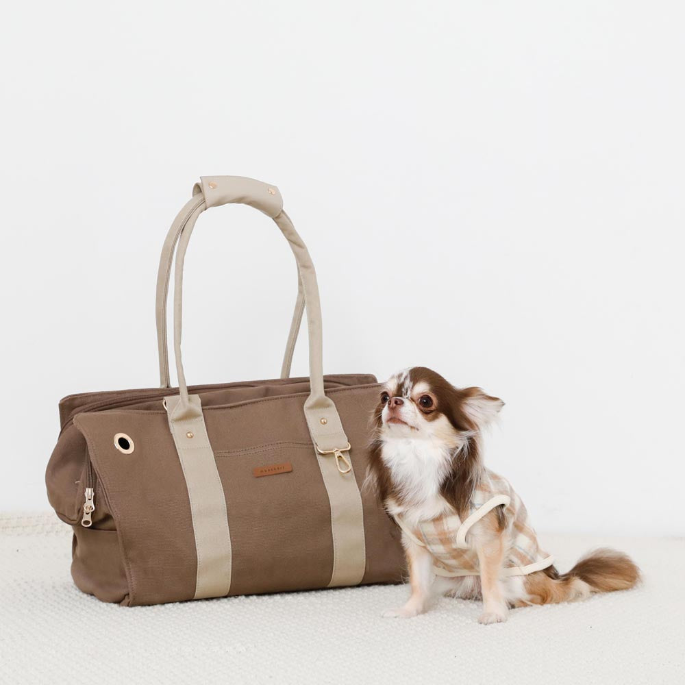 Pet canvas tote bag [Name embroidery available]