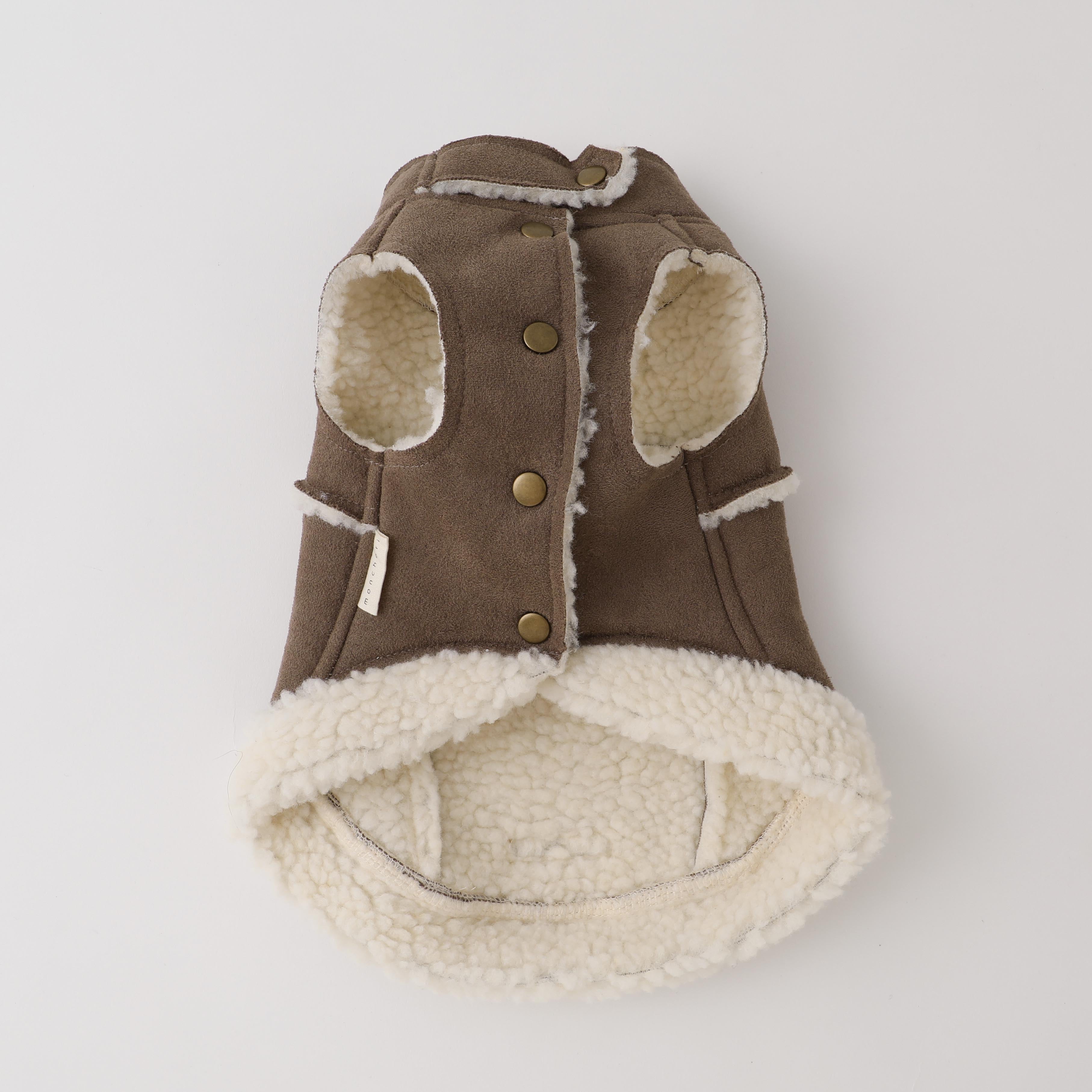 faux shearling jacket