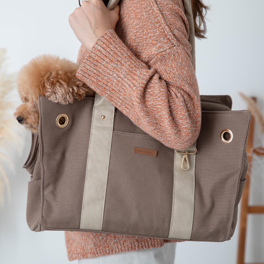ペットキャンバストートバッグ【名入れ刺繍対応】
