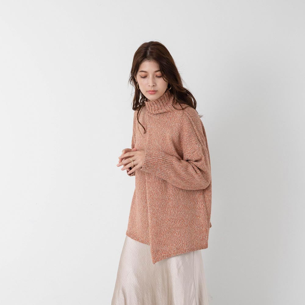 [Link Coordination SET] Cashmere cotton mix knit