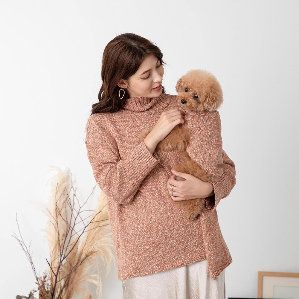 [Link Coordination SET] Cashmere cotton mix knit
