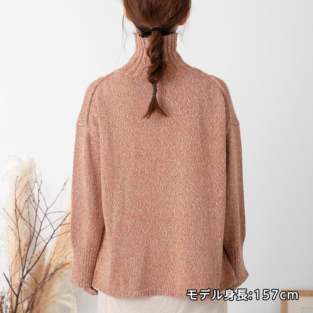 [Link Coordination SET] Cashmere cotton mix knit