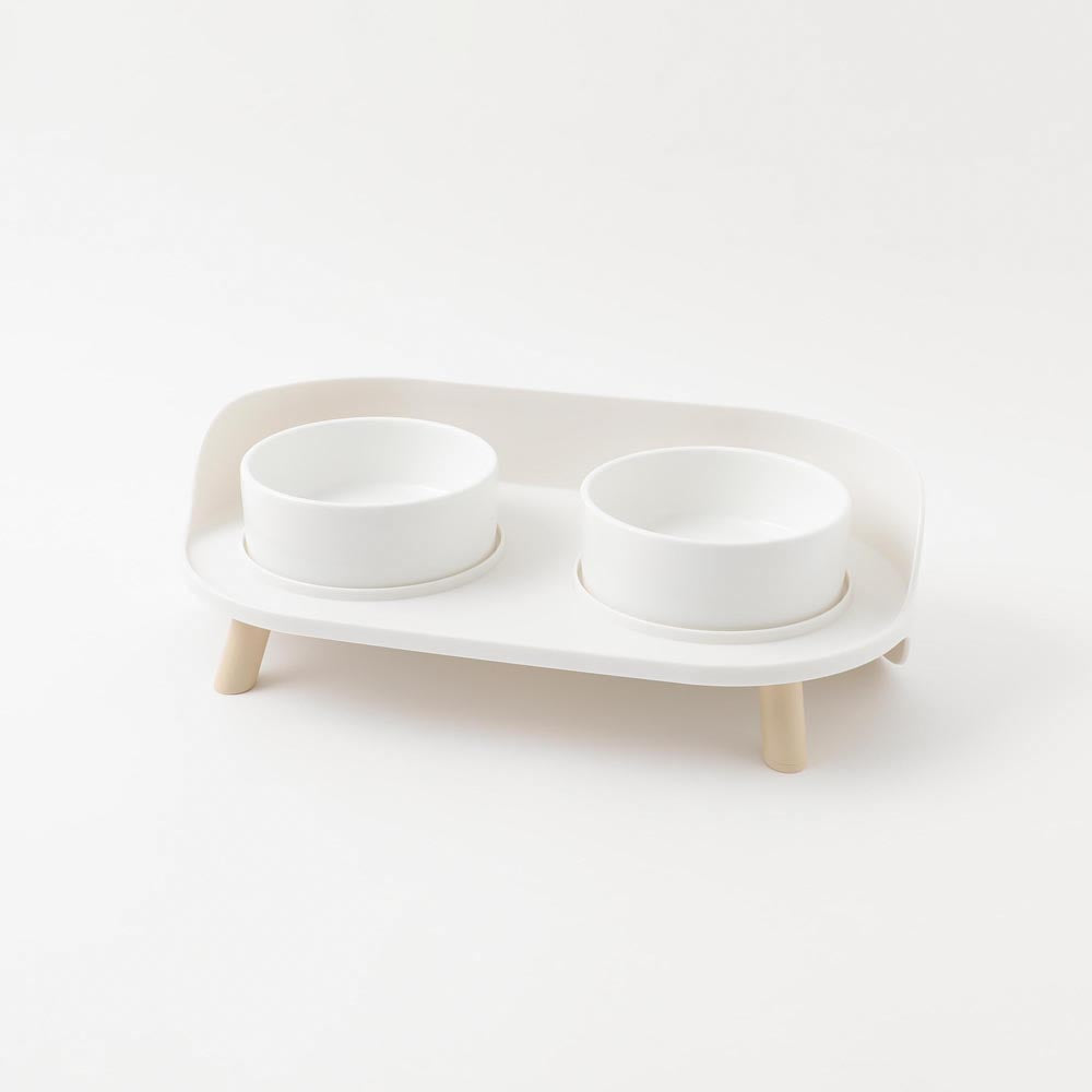 Dining table Double food bowl