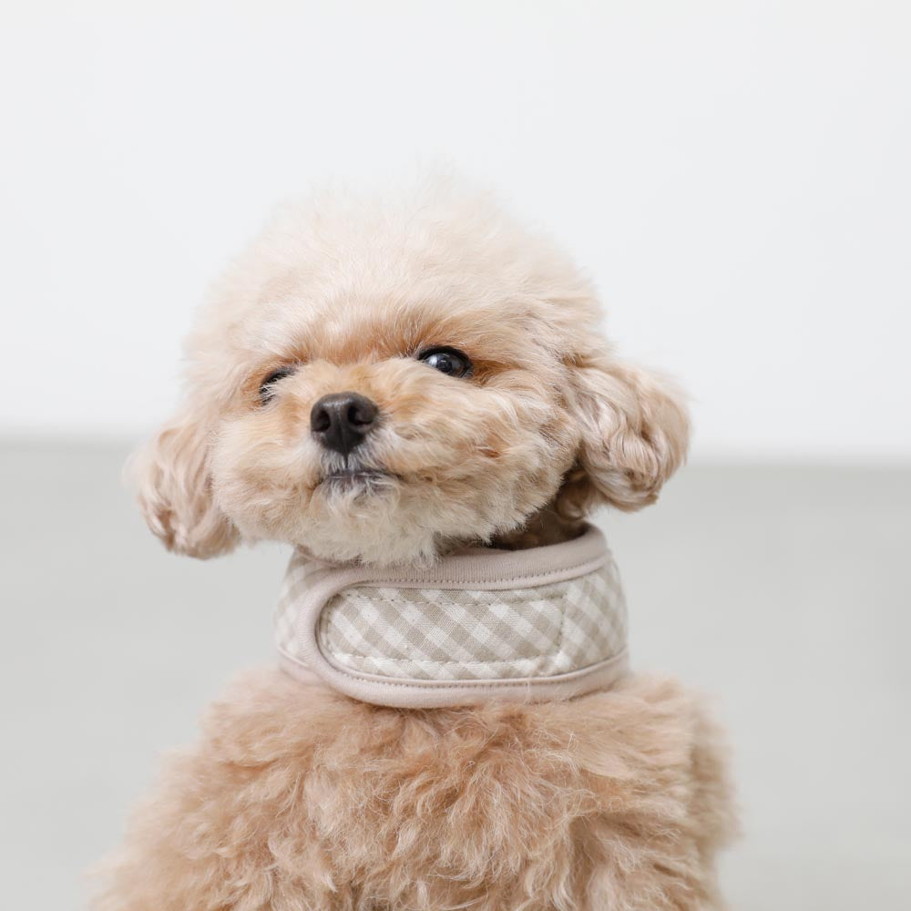 gingham check harness
