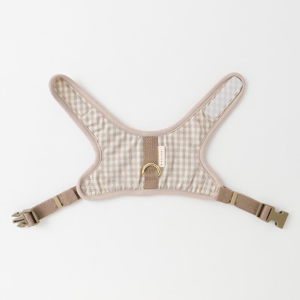 gingham check harness