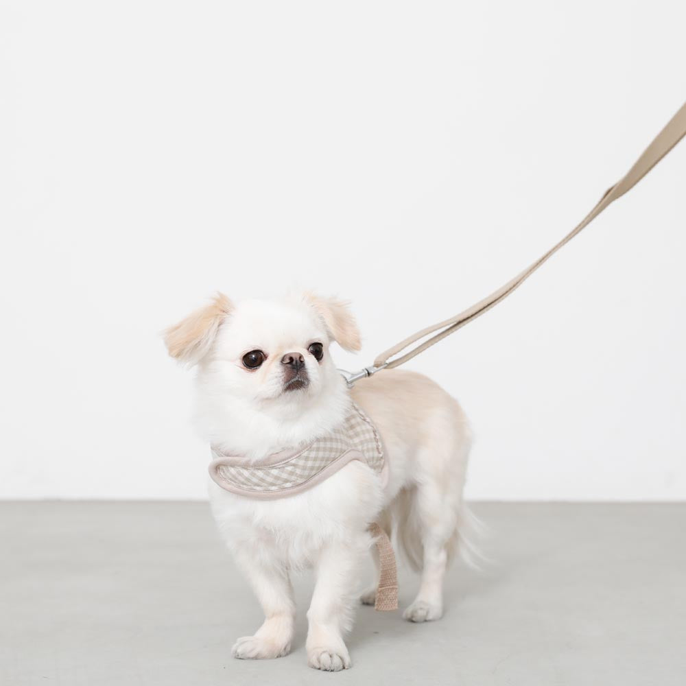 gingham check harness