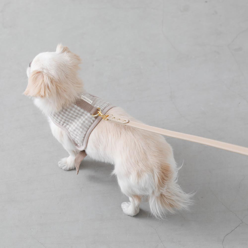 gingham check harness