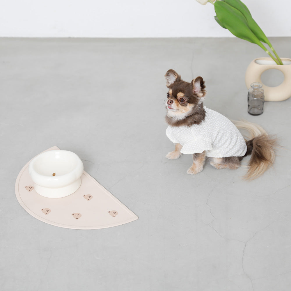 half moon silicone placemat