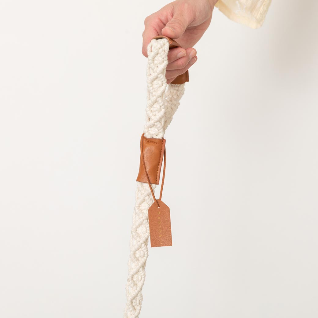 マクラメエコレザーリード