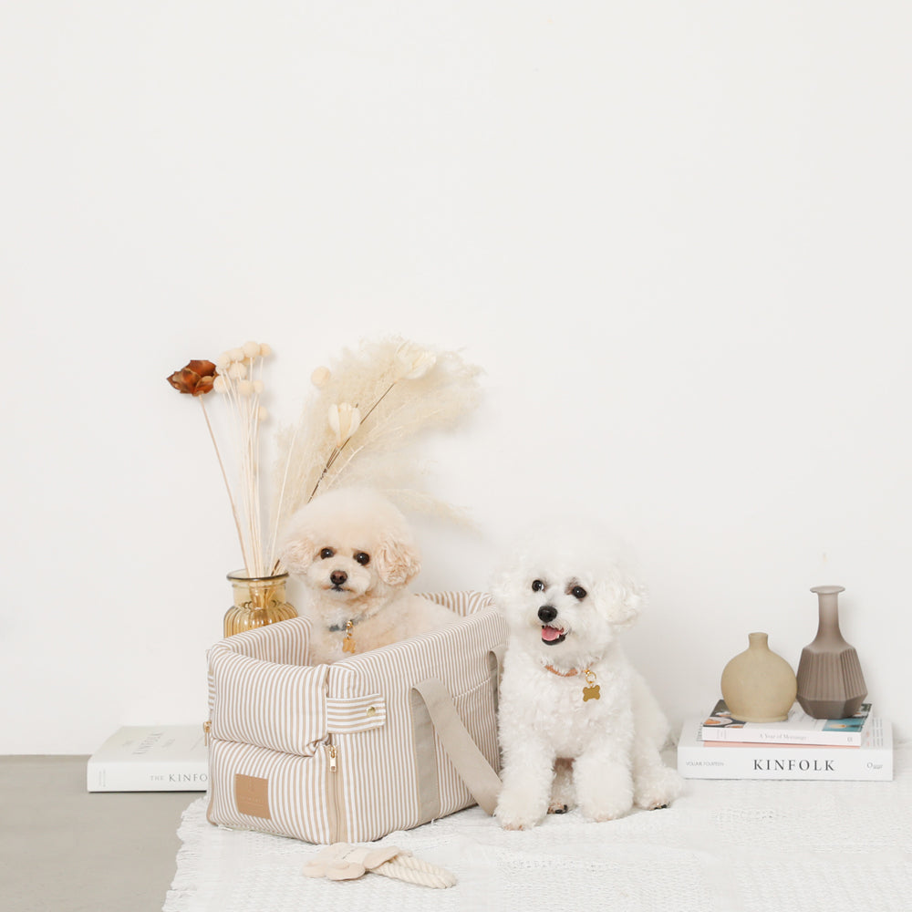 ストライプドライブセンターペットベッド