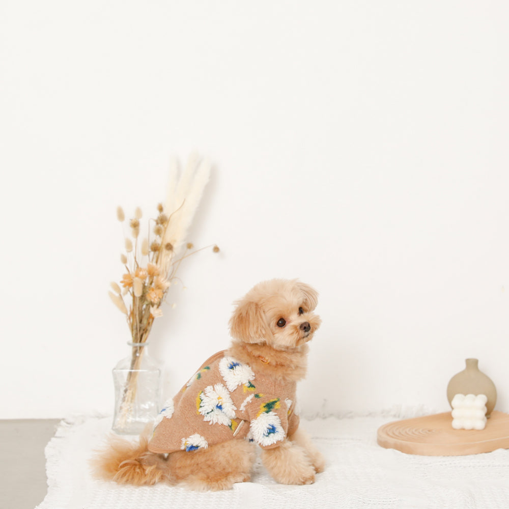flower cardigan