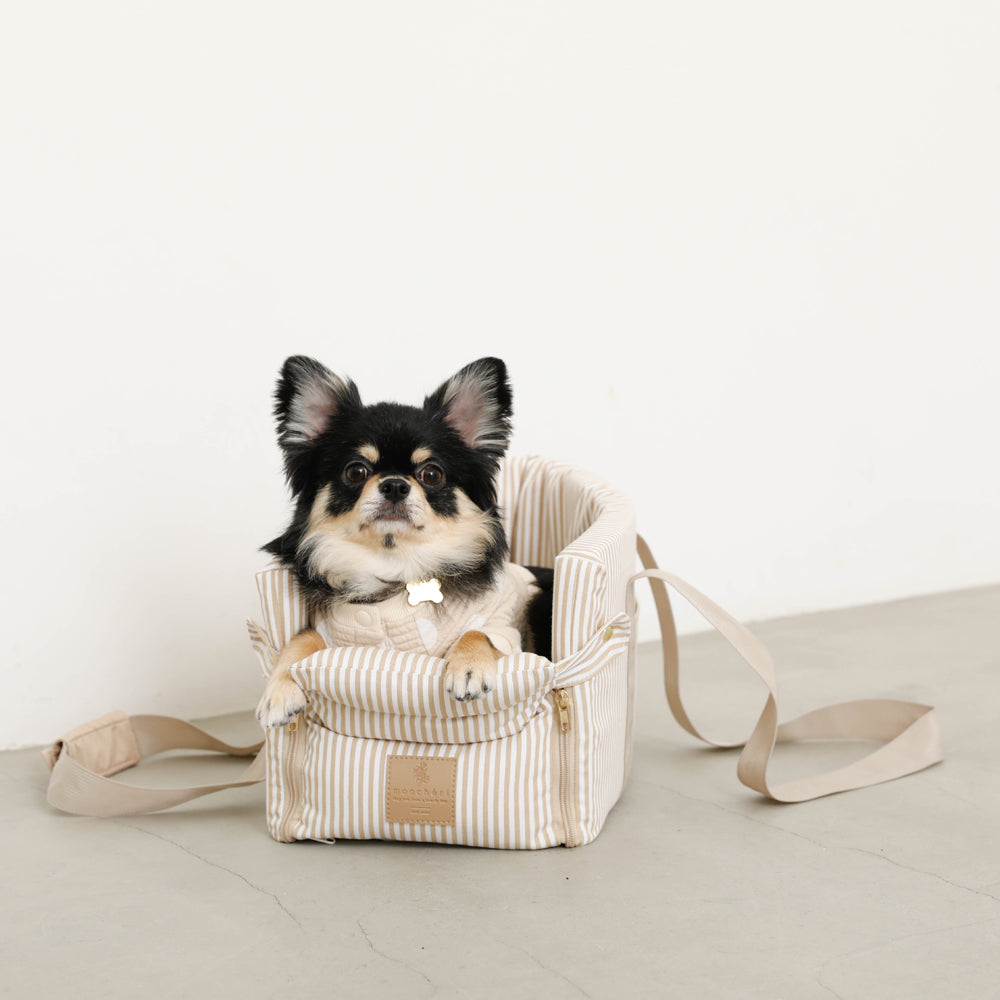 ストライプドライブセンターペットベッド