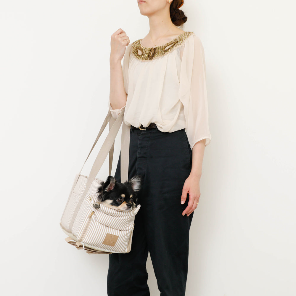 ストライプドライブセンターペットベッド