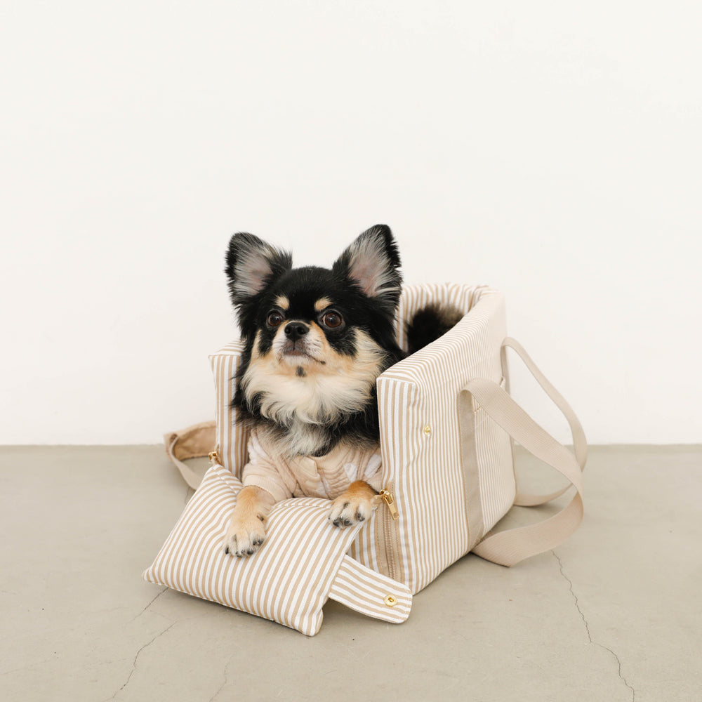 ストライプドライブセンターペットベッド