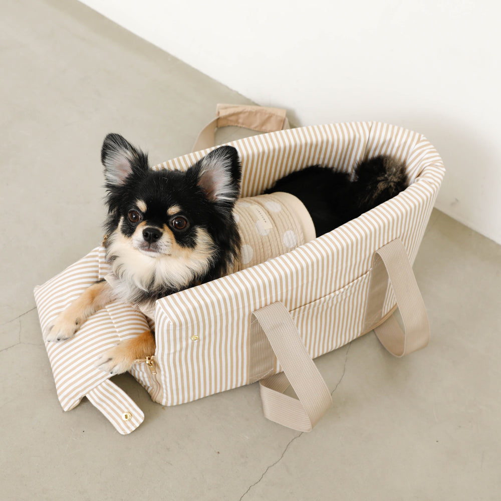 ストライプドライブセンターペットベッド