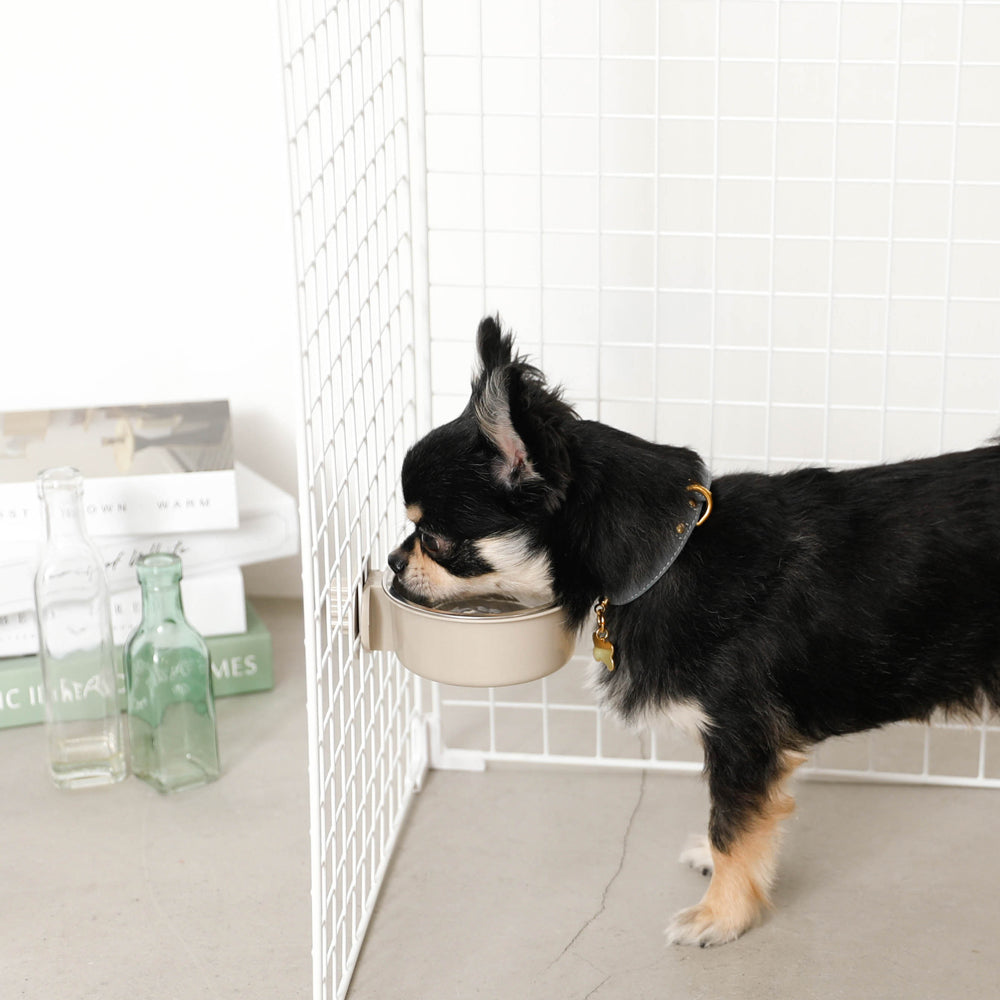 stainless steel food bowl for cage