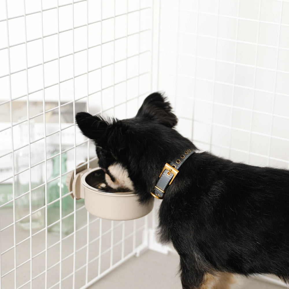 stainless steel food bowl for cage