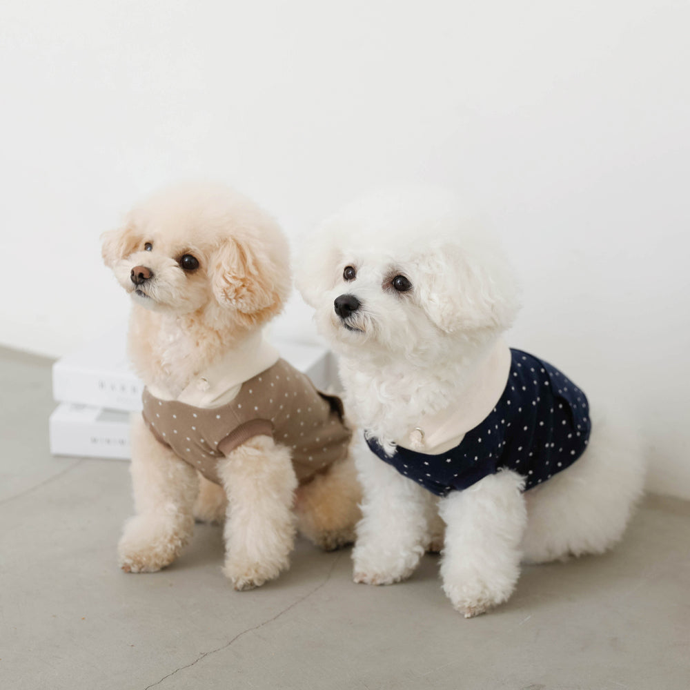 ほし柄ノースリーブパーカー