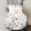 Cool cherry dot frill dress