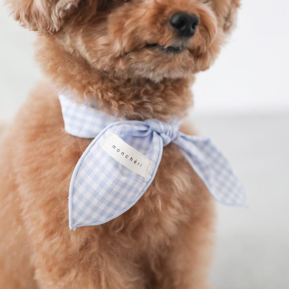 ギンガムチェックバンダナ