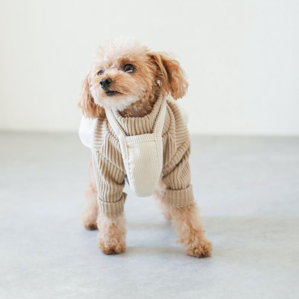 コーデュロイかぼちゃパンツ