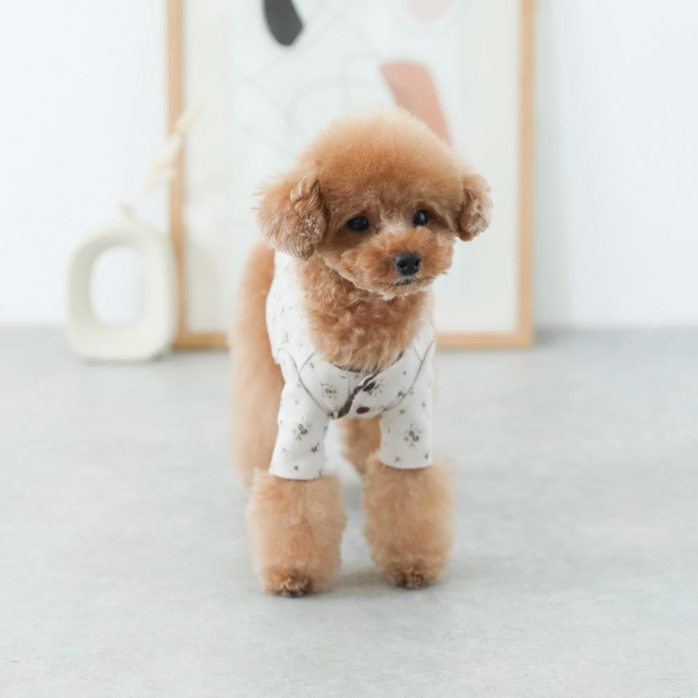 pico lace flower print tops