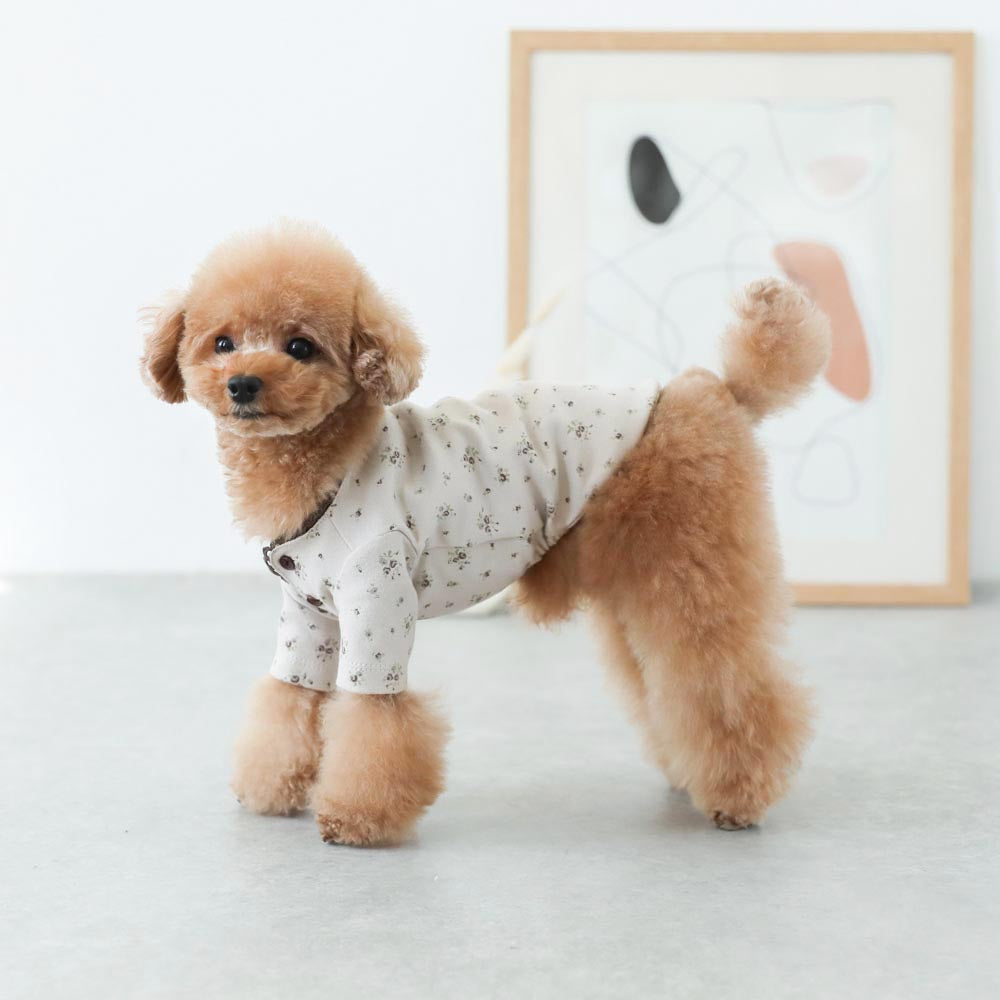 pico lace flower print tops