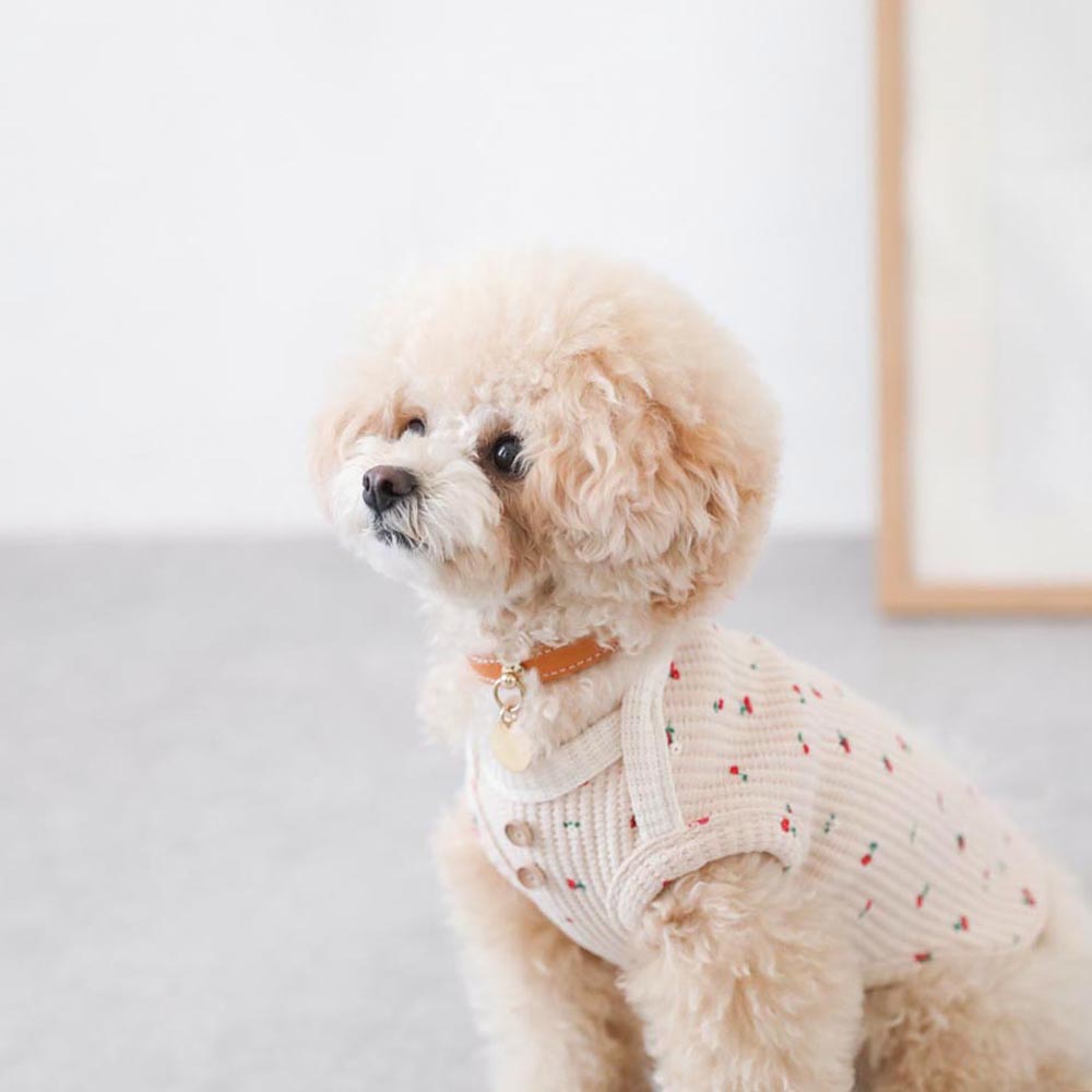 ワッフルチェリーデザイントップス