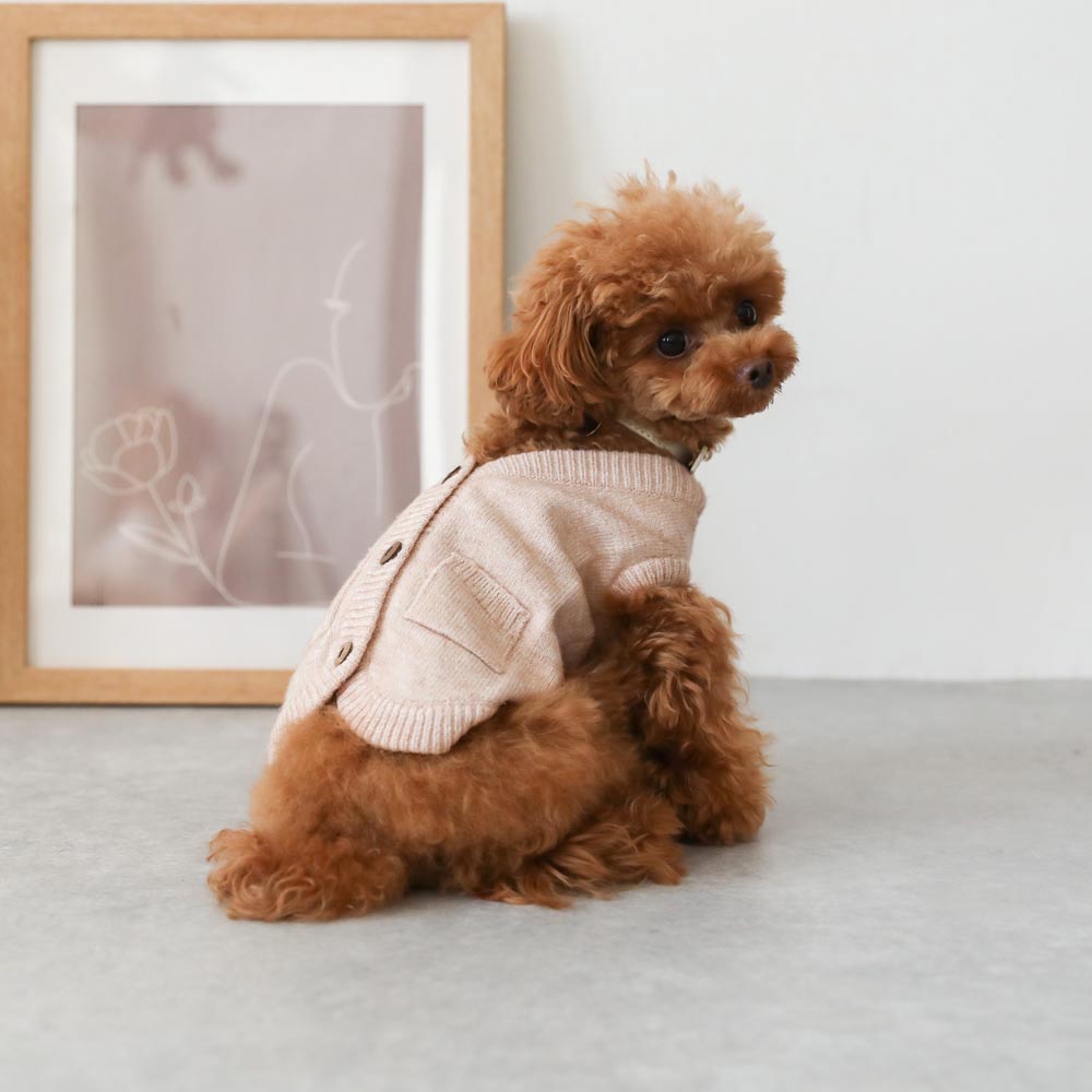 pocket knit cardigan