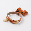 Ost leather ribbon pendant color