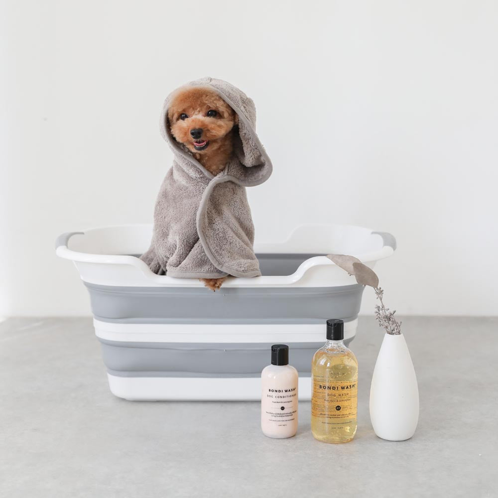 折叠紧凑型宠物浴室