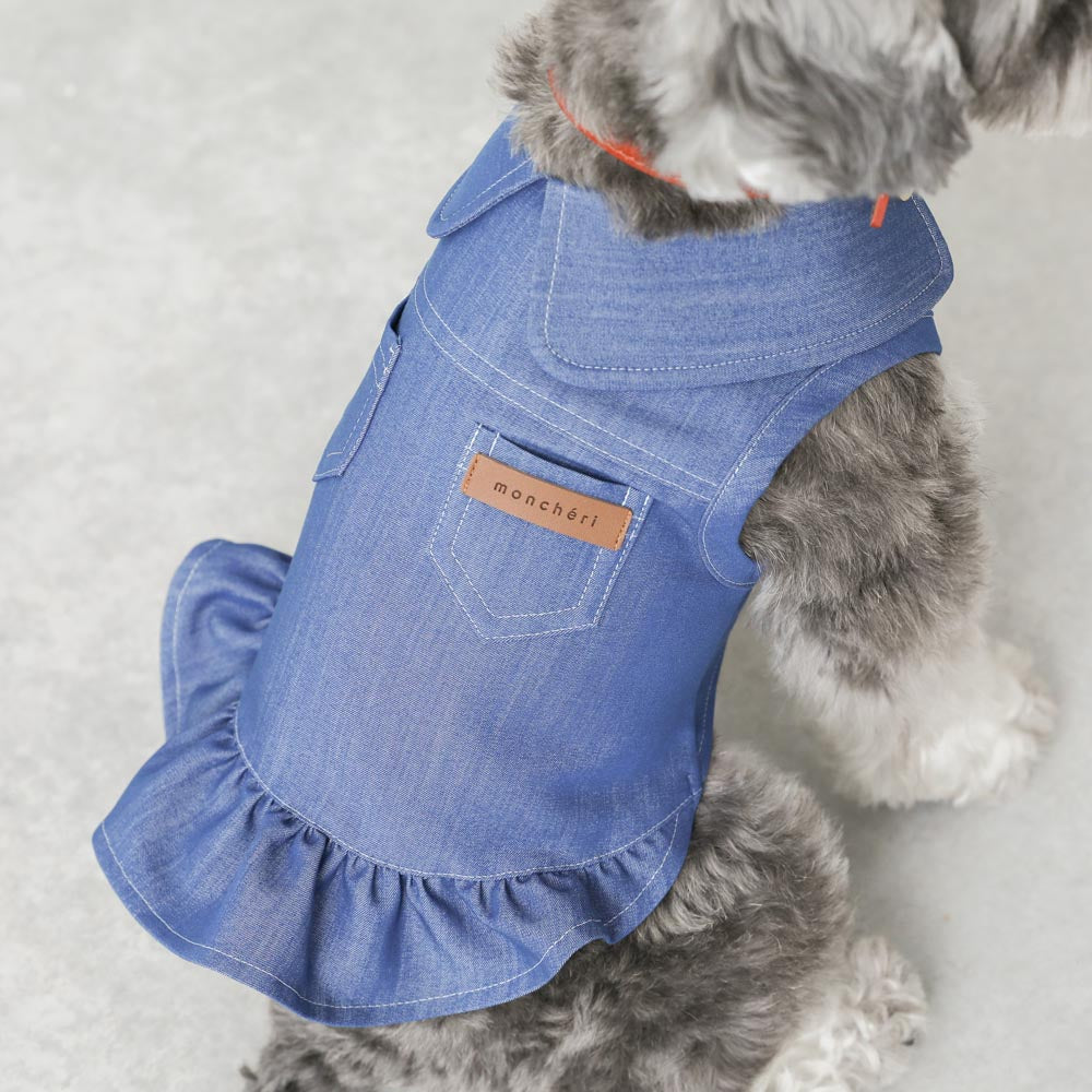 デニムポケットワンピース