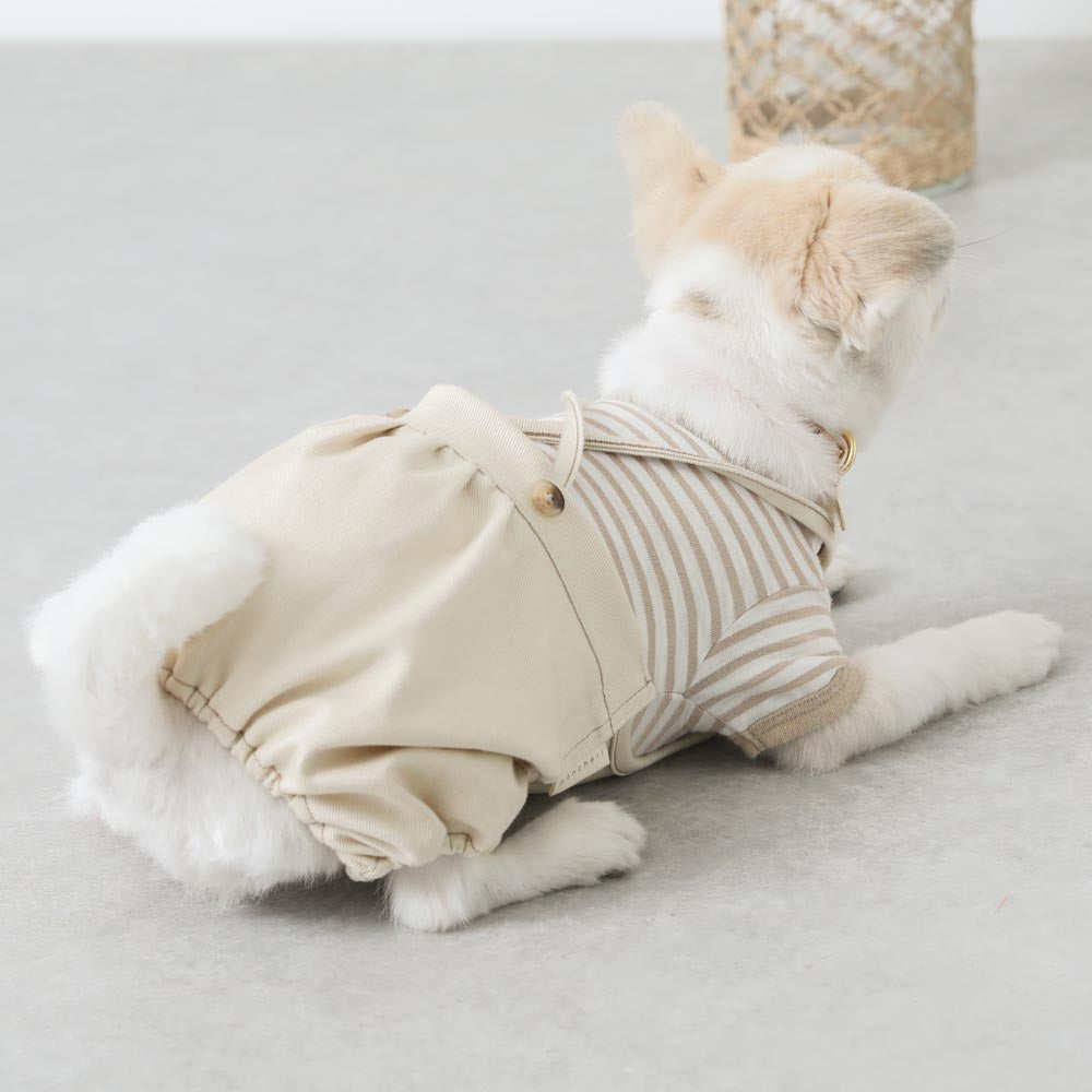 バッククロスコットンかぼちゃパンツ