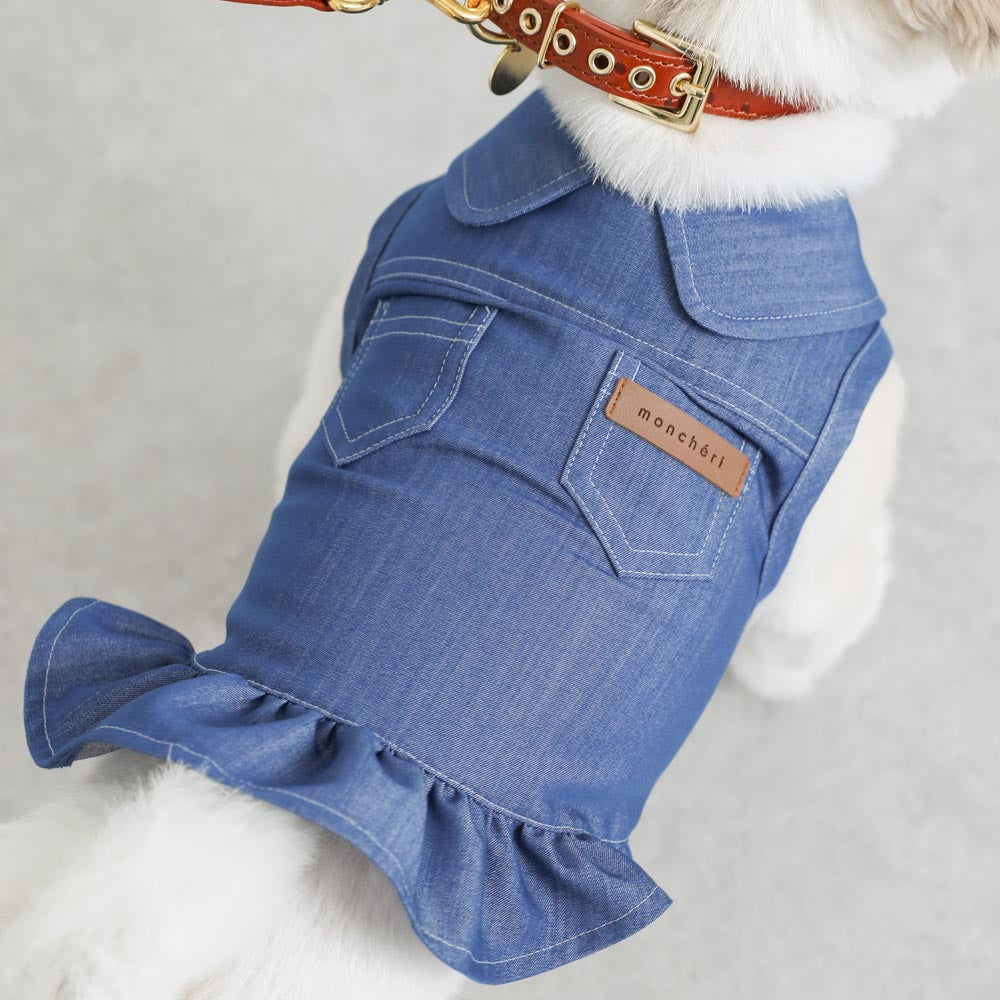 デニムポケットワンピース