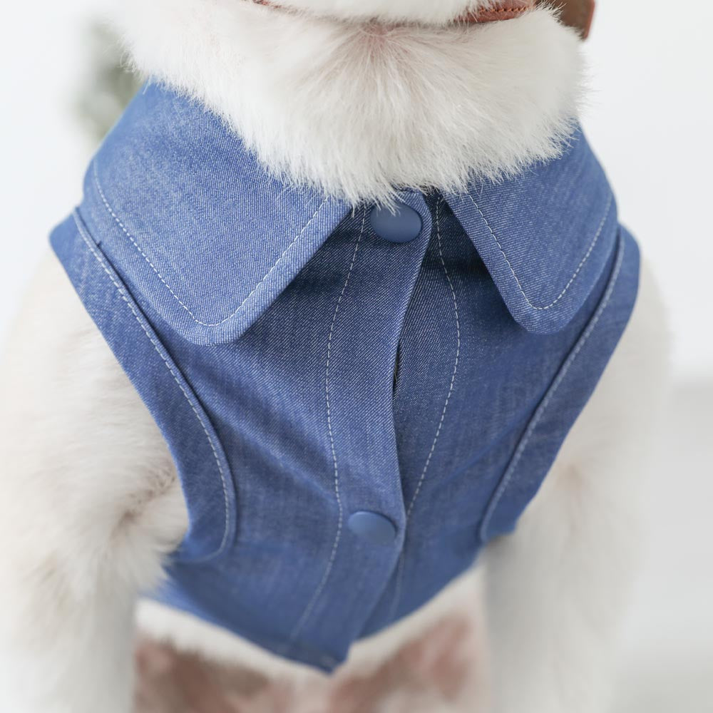 デニムポケットワンピース