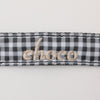 Gingham Check Harness+Reed Set [Name -incorporated embroidery]