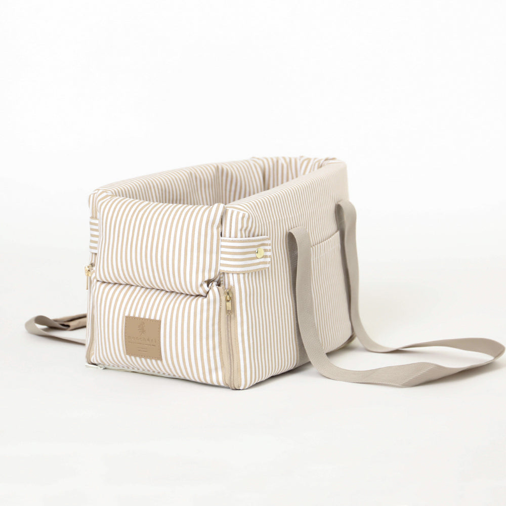 striped drive center pet bed