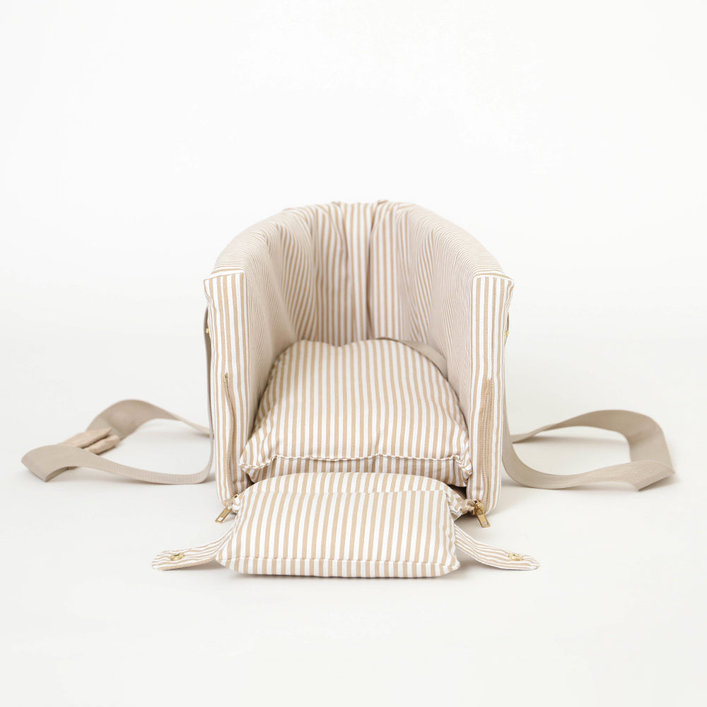 ストライプドライブセンターペットベッド