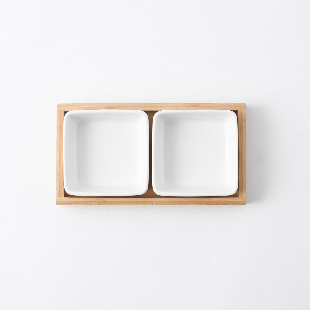square double food bowl