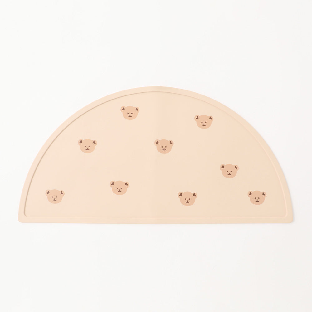 half moon silicone placemat