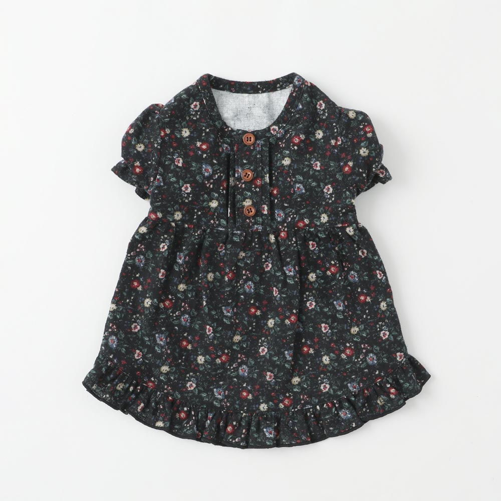 vintage flower dress