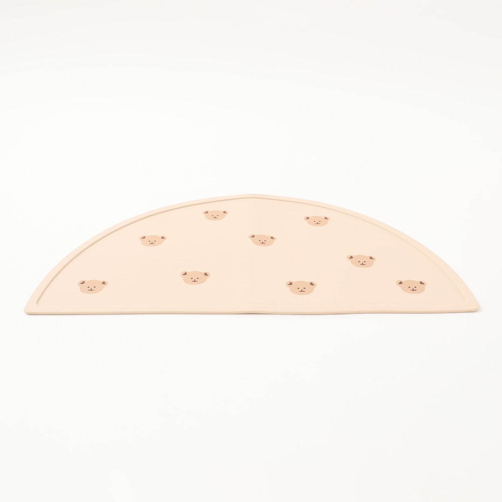 half moon silicone placemat