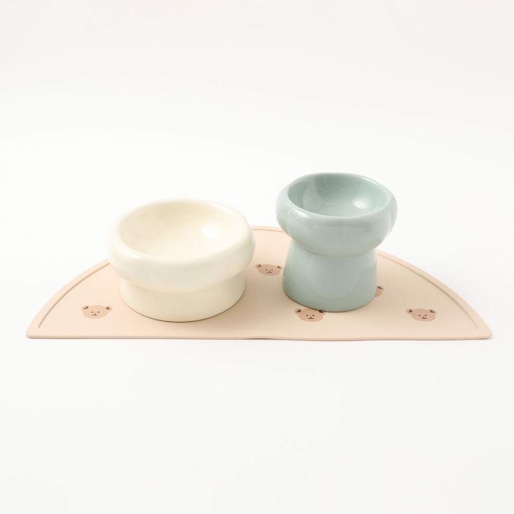half moon silicone placemat
