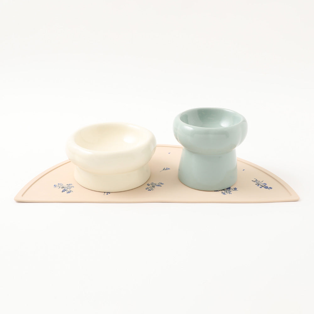half moon silicone placemat